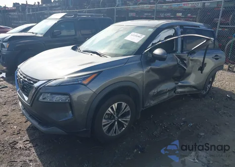 2021 Nissan Rogue Sv Fwd z USA, uszkodzony, nr VIN 5N1AT3BA3MC673741